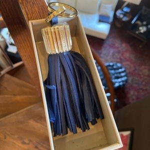 COPY - India Hicks Navy Agra Leather Tassel